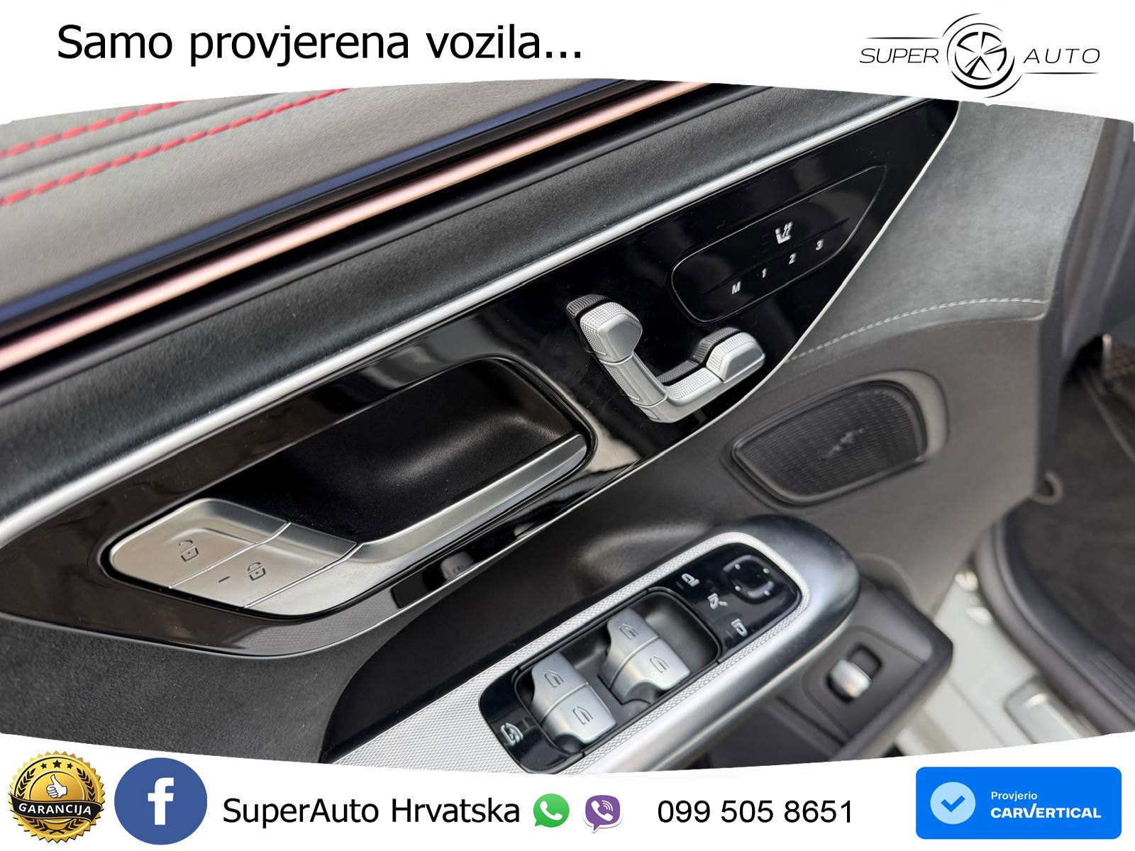 Mercedes EQE 500 100 kWh (449 KS) 4MATIC ZRAČNI+ACC+GR SJED+KAM+PANO