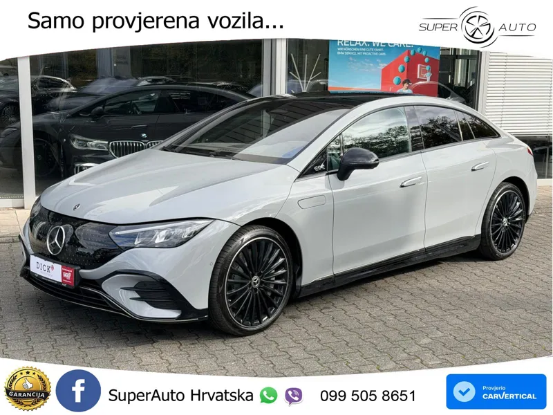 Mercedes EQE 500 100 kWh (449 KS) 4MATIC ZRAČNI+ACC+GR SJED+KAM+PANO