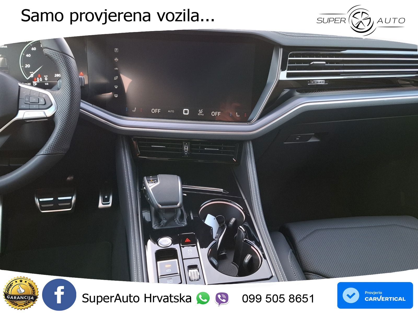 Volkswagen Touareg 3.0 V6 TDI (286 KS) 4MOTION Tiptronic ZRAČNI+ACC+4xGR SJED+KAM