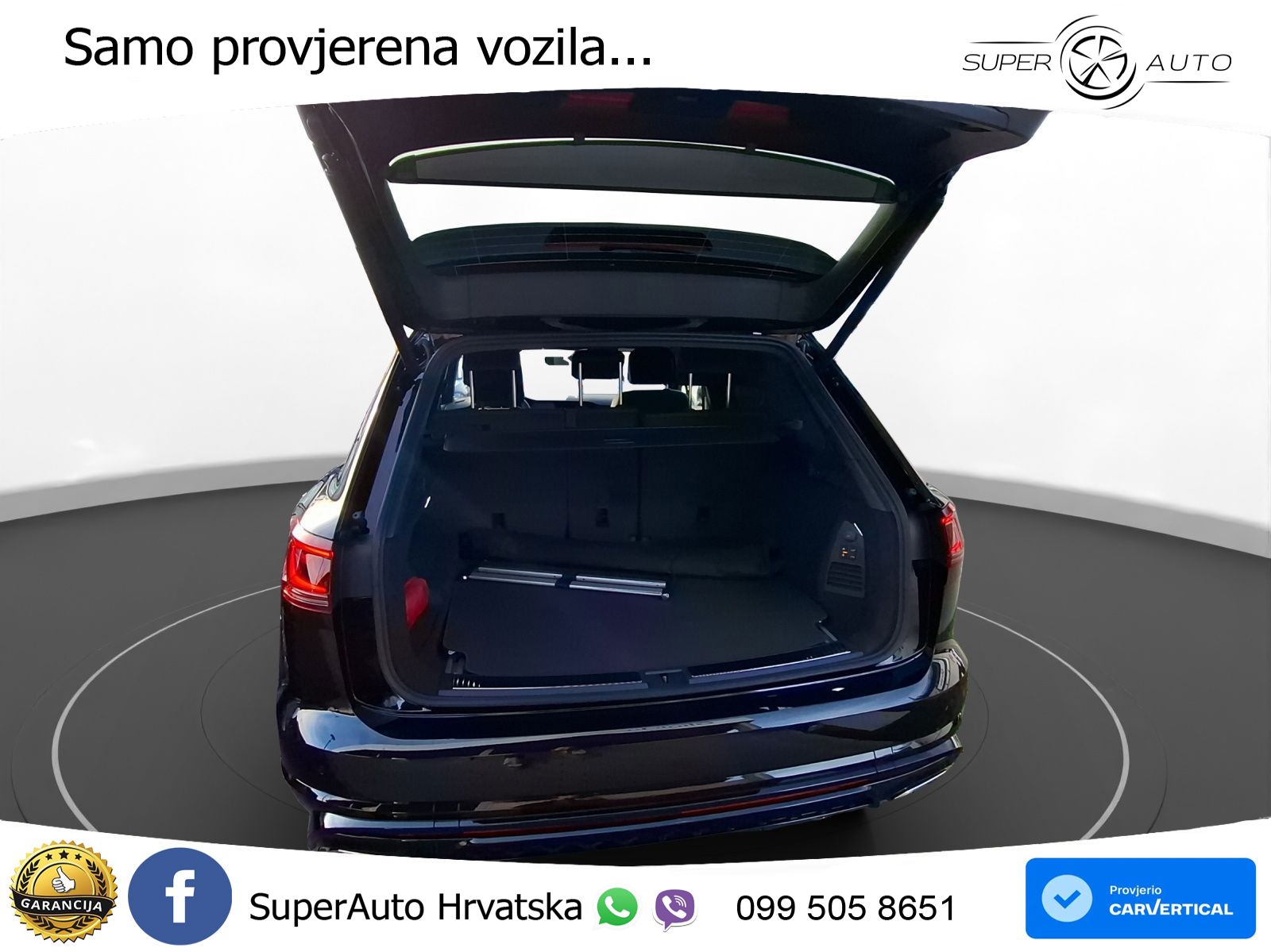 Volkswagen Touareg 3.0 V6 TDI (286 KS) 4MOTION Tiptronic ZRAČNI+ACC+4xGR SJED+KAM