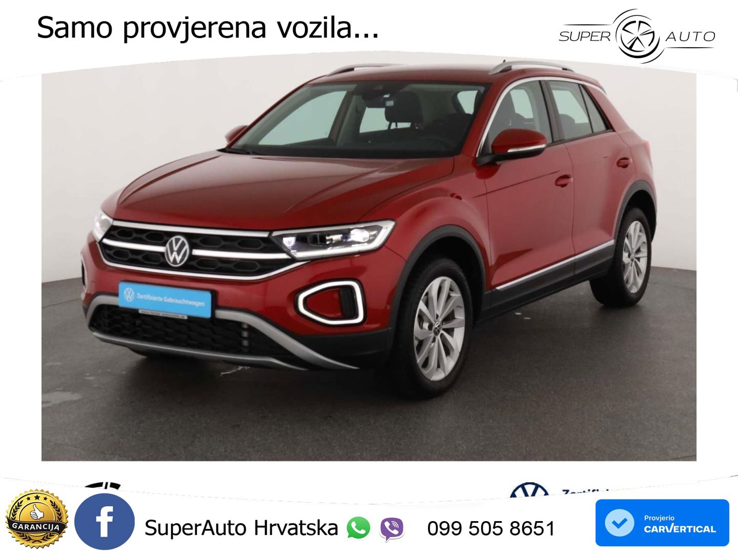 Volkswagen T-Roc I 1.5 TSI (150 KS) DSG LED+GR SJED+ACC
