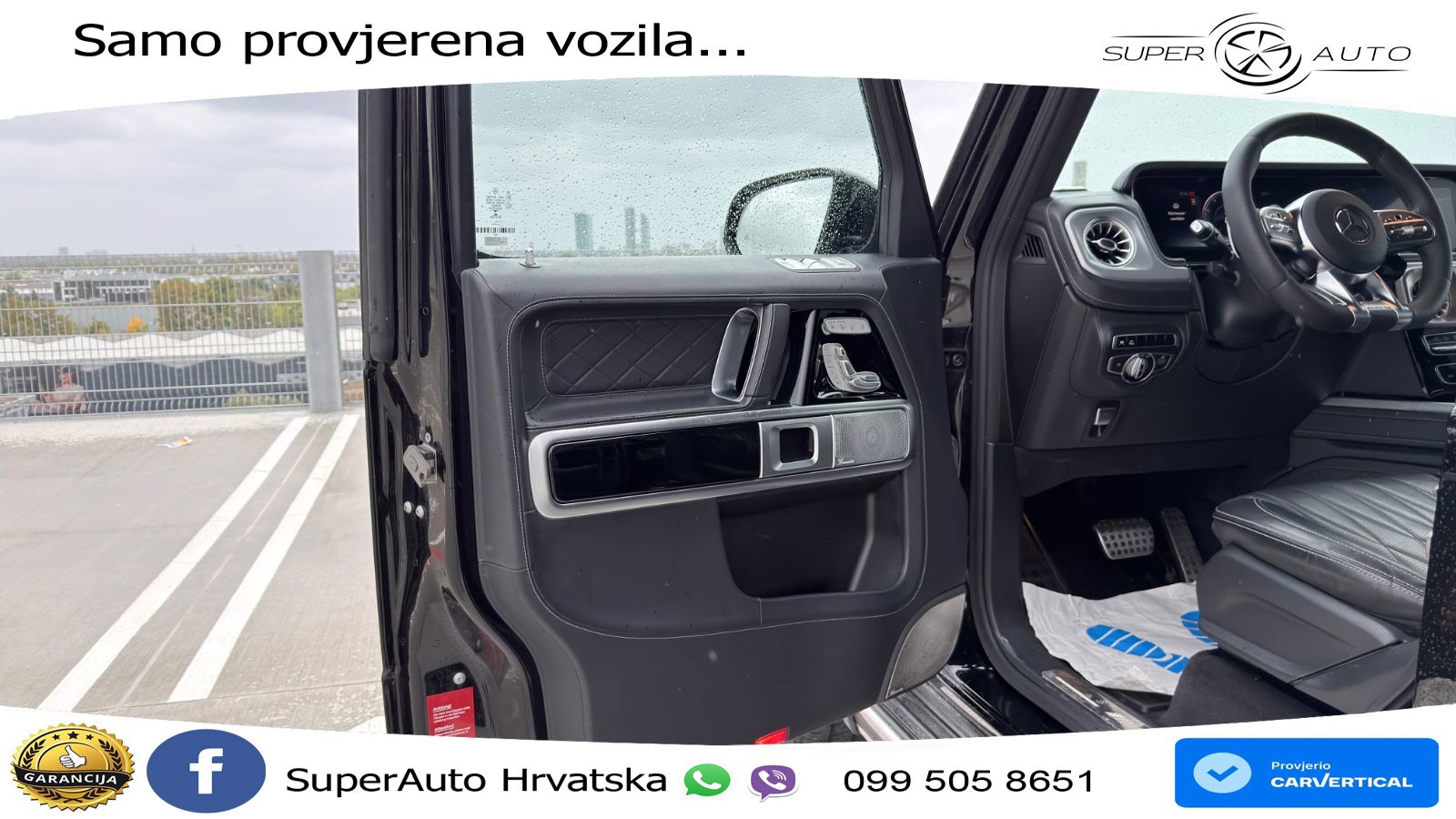 Mercedes AMG G 63 Long V8 (585 KS) 4MATIC 9G-TRONIC AMG SPEEDSHIFT PLUS LED+GR SJED+ACC
