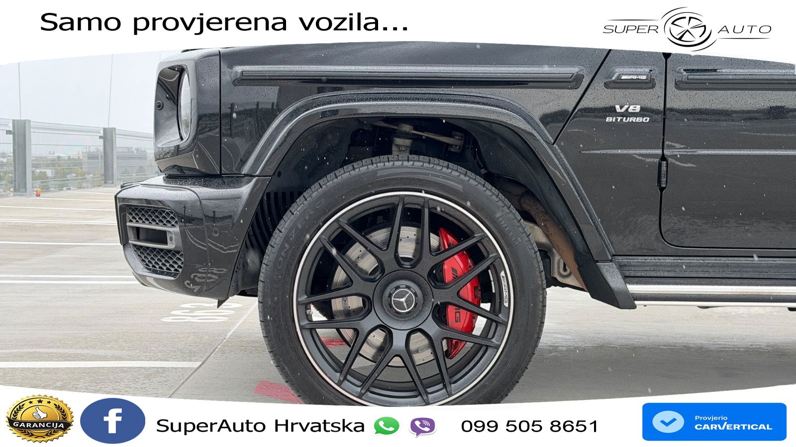 Mercedes AMG G 63 Long V8 (585 KS) 4MATIC 9G-TRONIC AMG SPEEDSHIFT PLUS LED+GR SJED+ACC