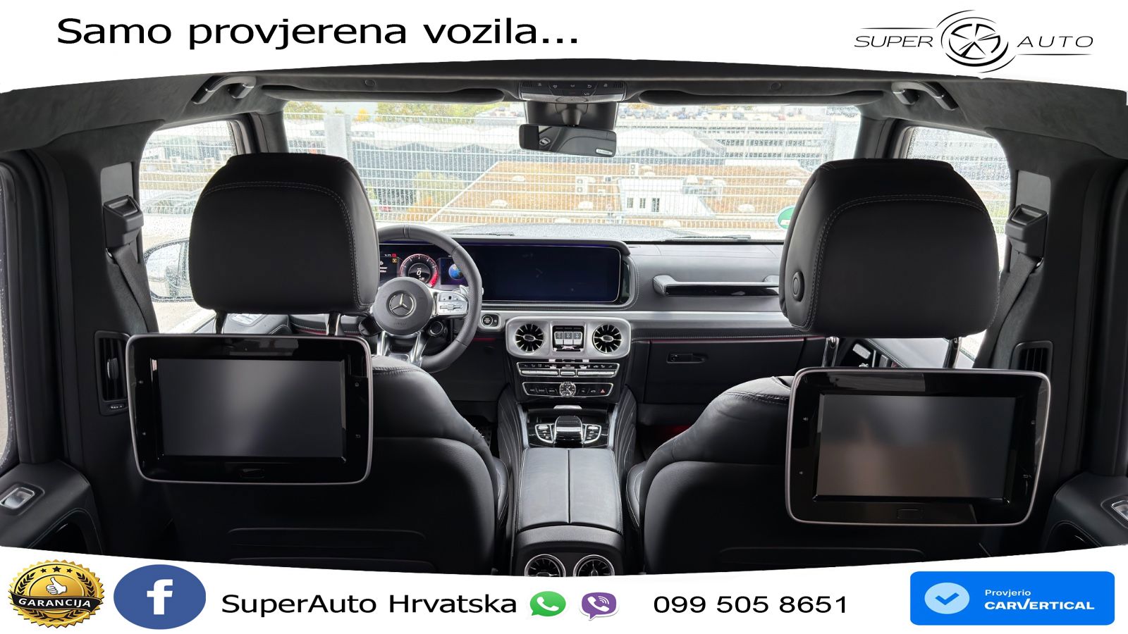 Mercedes AMG G 63 Long V8 (585 KS) 4MATIC 9G-TRONIC AMG SPEEDSHIFT PLUS LED+GR SJED+ACC