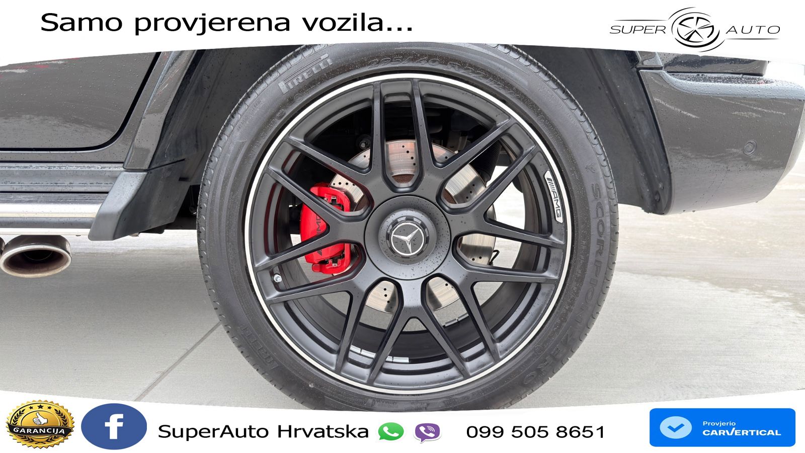 Mercedes AMG G 63 Long V8 (585 KS) 4MATIC 9G-TRONIC AMG SPEEDSHIFT PLUS LED+GR SJED+ACC