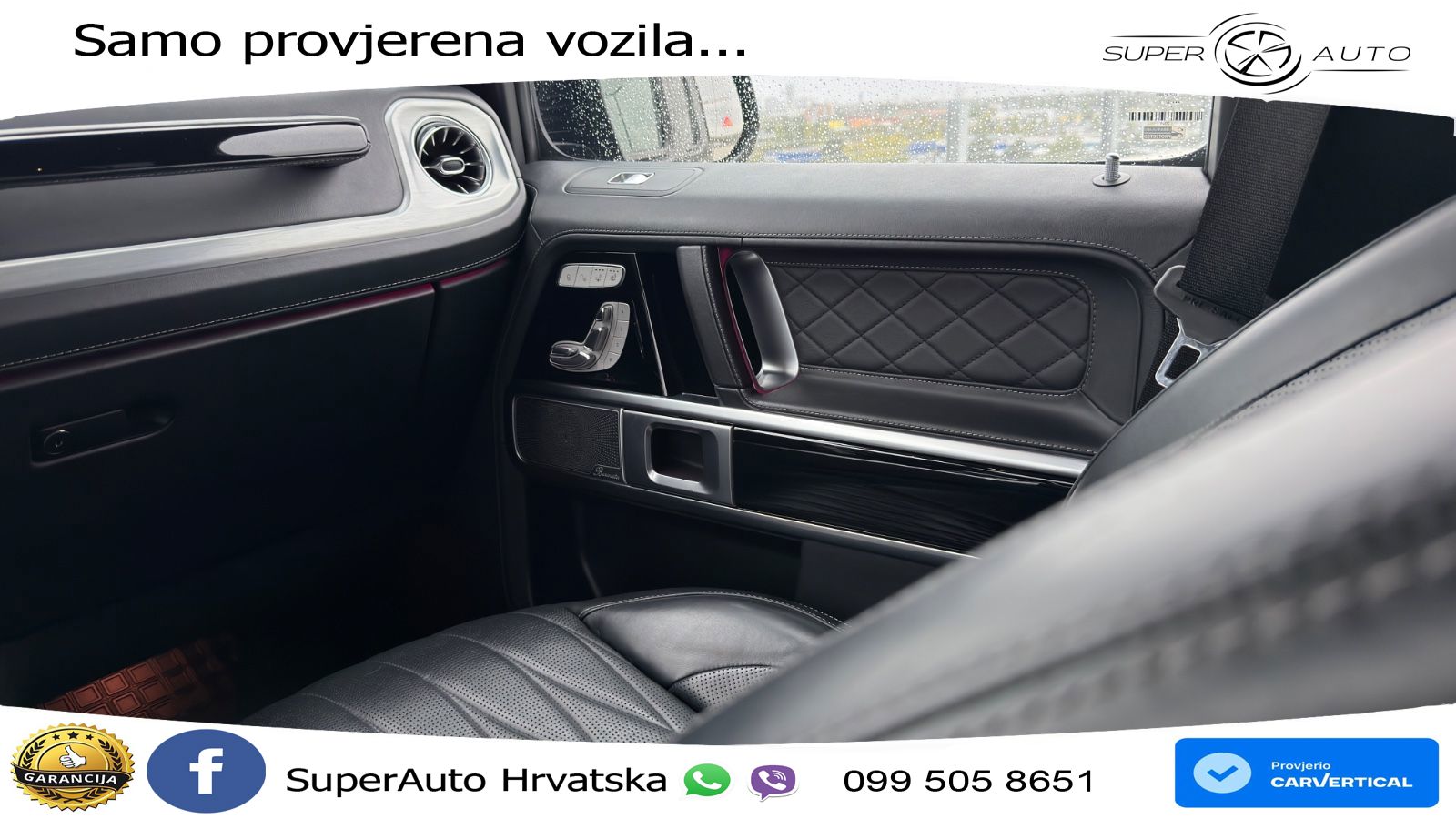 Mercedes AMG G 63 Long V8 (585 KS) 4MATIC 9G-TRONIC AMG SPEEDSHIFT PLUS LED+GR SJED+ACC
