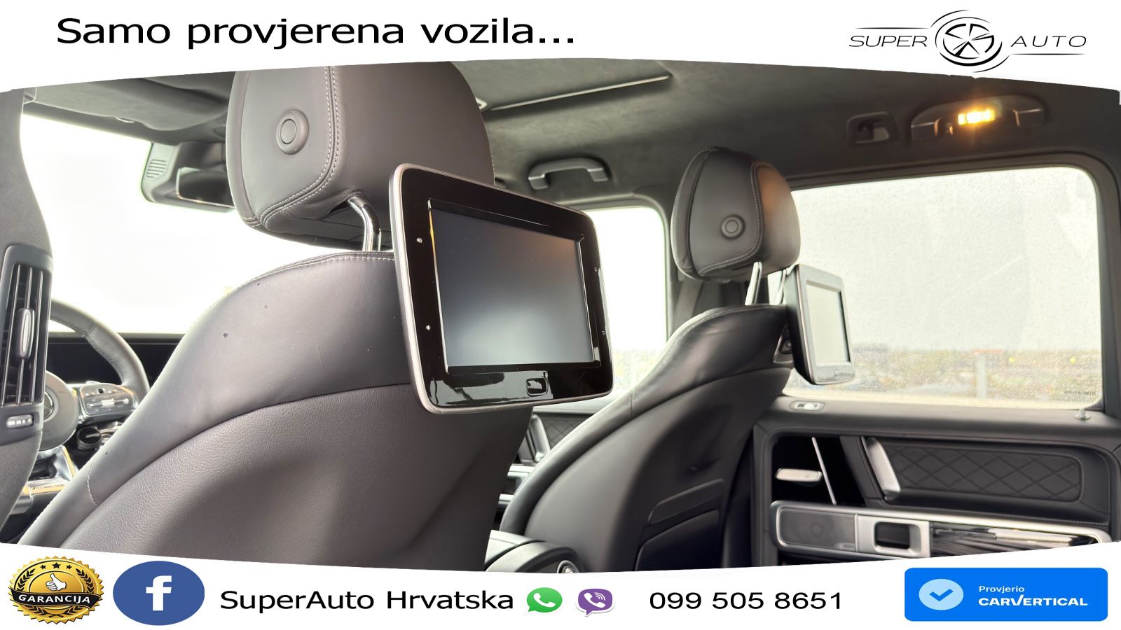 Mercedes AMG G 63 Long V8 (585 KS) 4MATIC 9G-TRONIC AMG SPEEDSHIFT PLUS LED+GR SJED+ACC