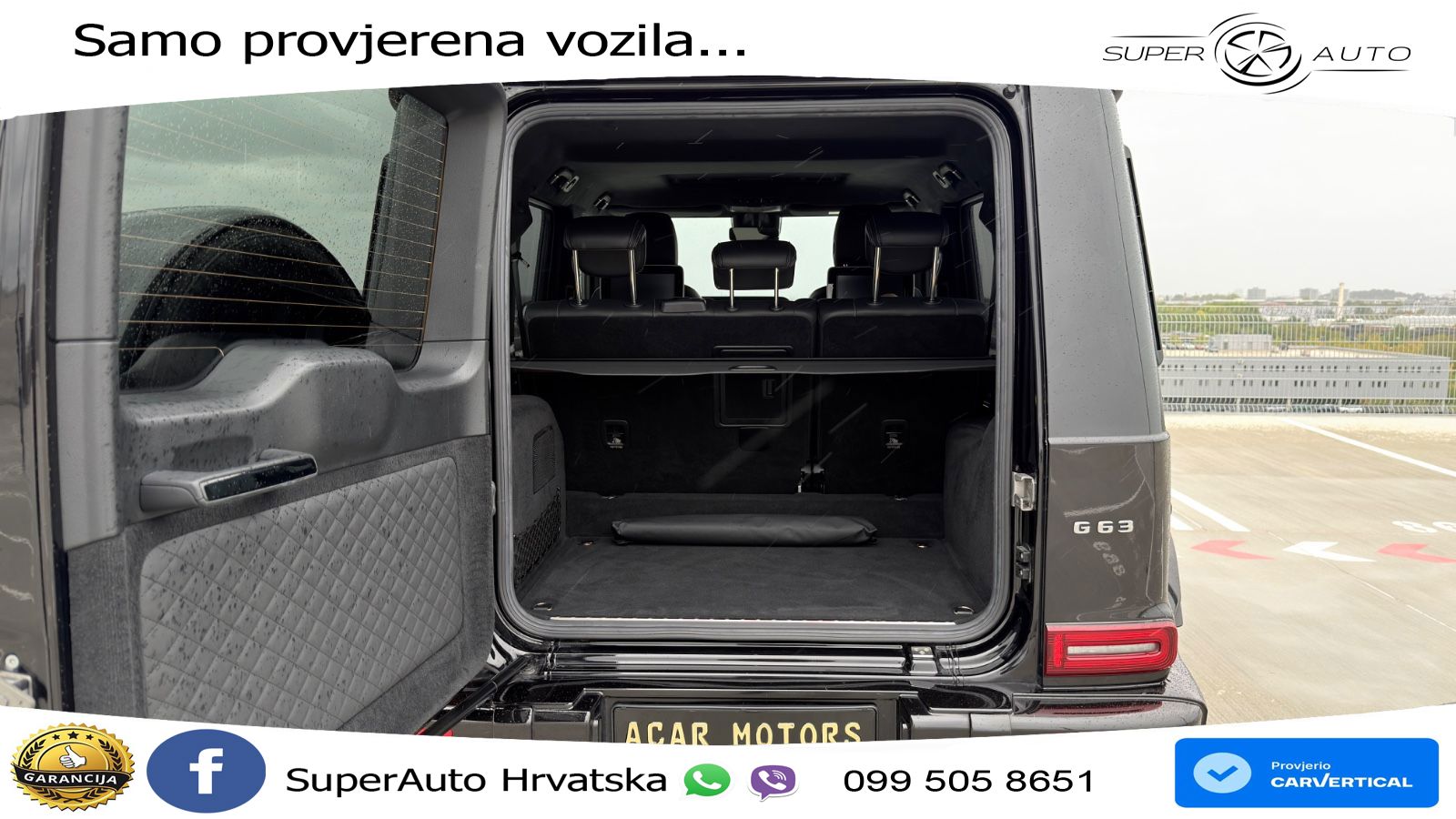 Mercedes AMG G 63 Long V8 (585 KS) 4MATIC 9G-TRONIC AMG SPEEDSHIFT PLUS LED+GR SJED+ACC