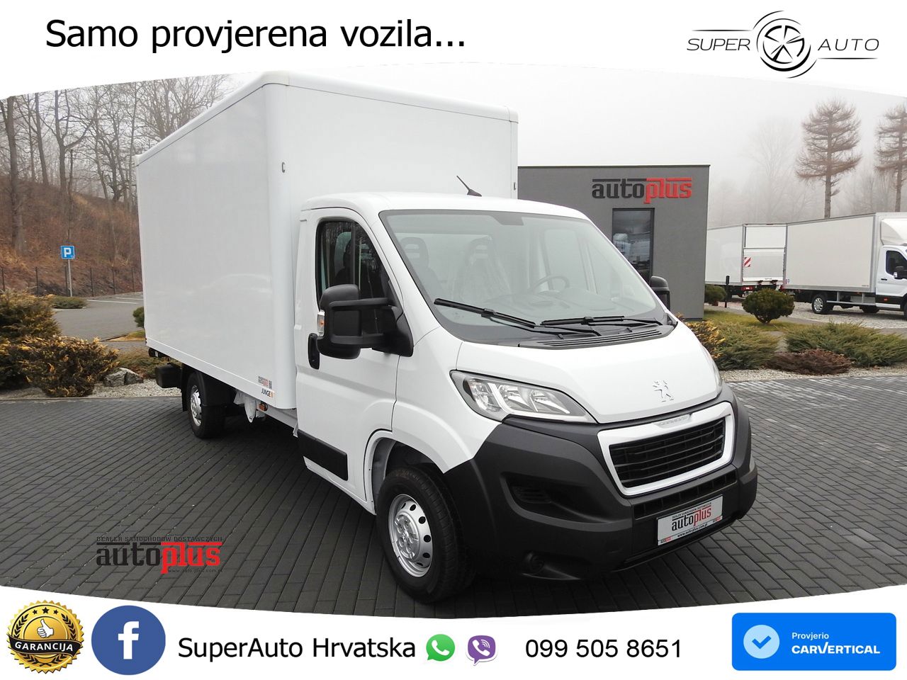 Peugeot BOXER KOFFER AUFZUG 8 PALETTEN TEMPOMAT 140 KS