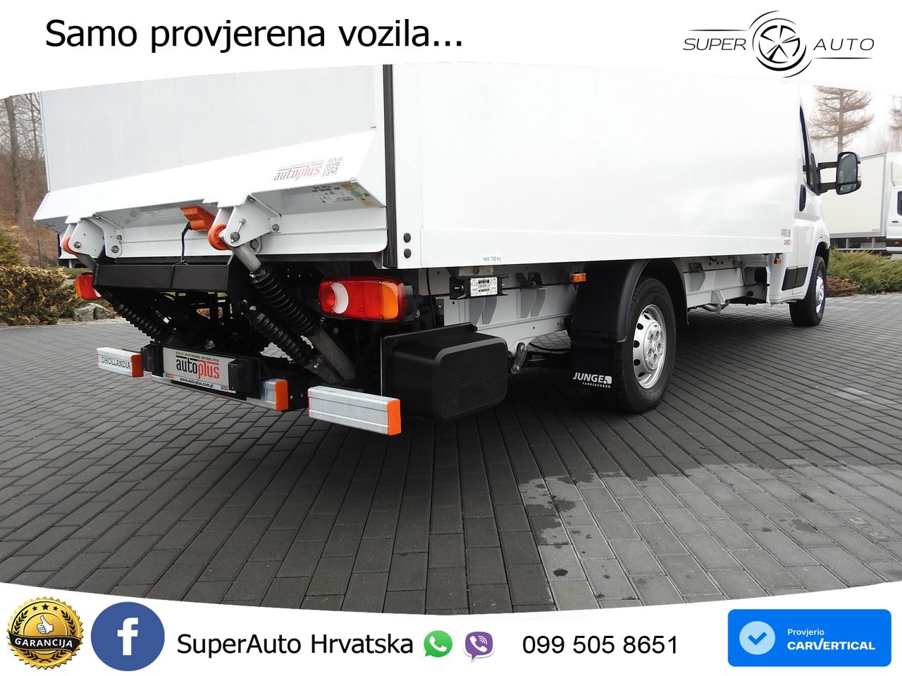 Peugeot BOXER KOFFER AUFZUG 8 PALETTEN TEMPOMAT 140 KS
