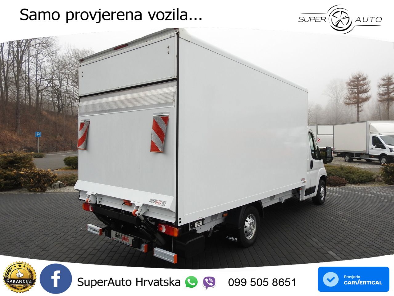 Peugeot BOXER KOFFER AUFZUG 8 PALETTEN TEMPOMAT 140 KS