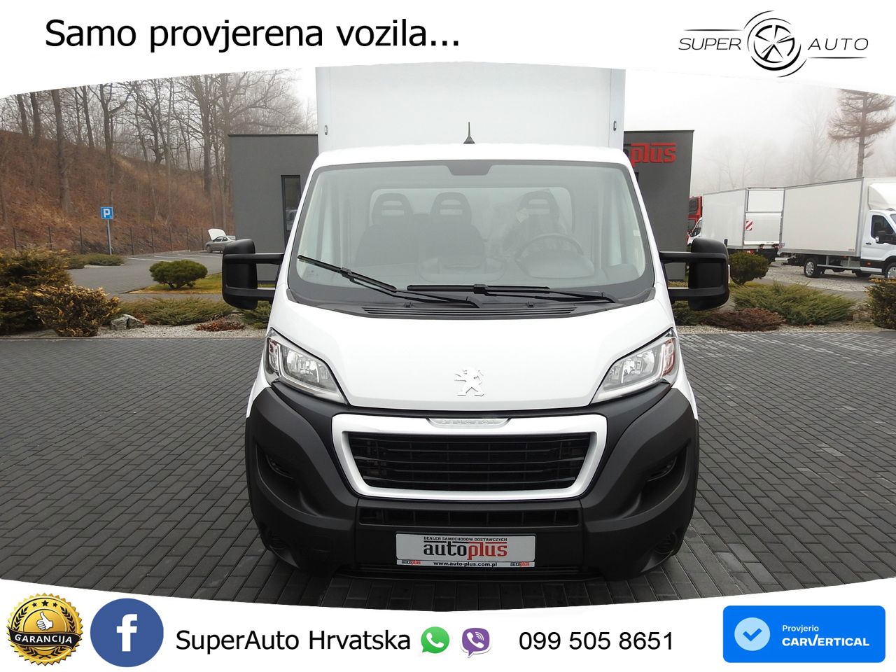 Peugeot BOXER KOFFER AUFZUG 8 PALETTEN TEMPOMAT 140 KS