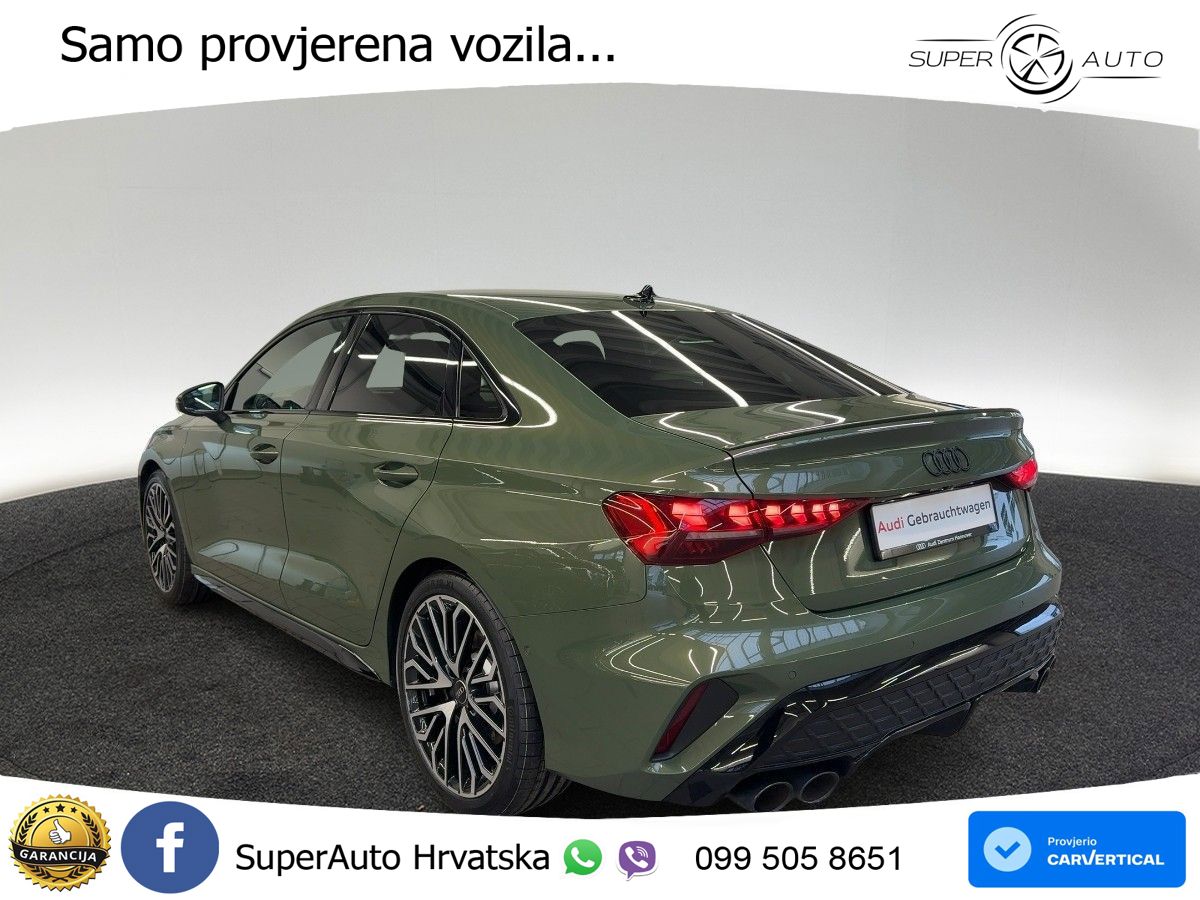 Audi S3 Limuzina 2.0 TFSI (333 KS) quattro S tronic MATRIX+GR SJED+KAM