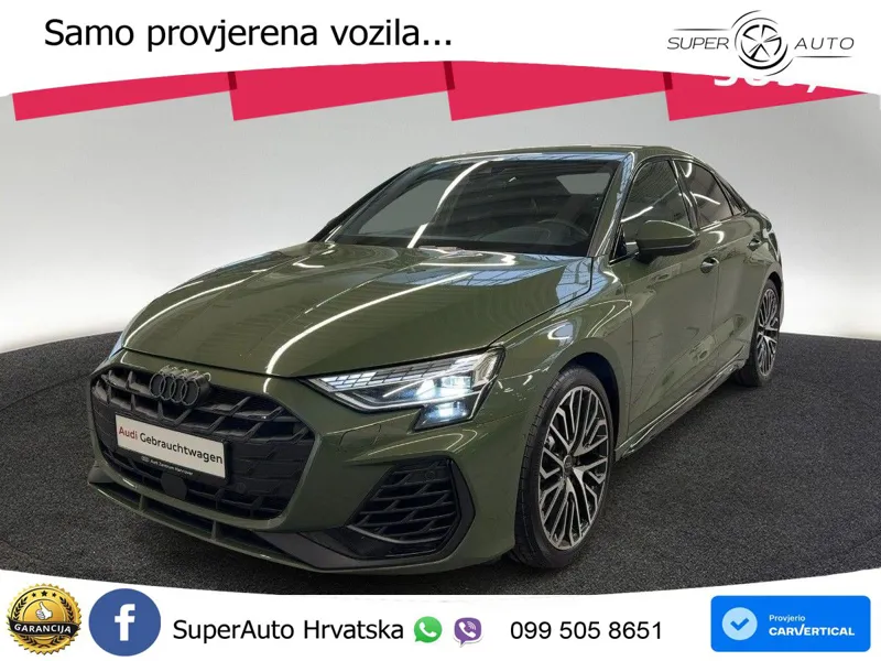 Audi S3 Limuzina 2.0 TFSI (333 KS) quattro S tronic MATRIX+GR SJED+KAM