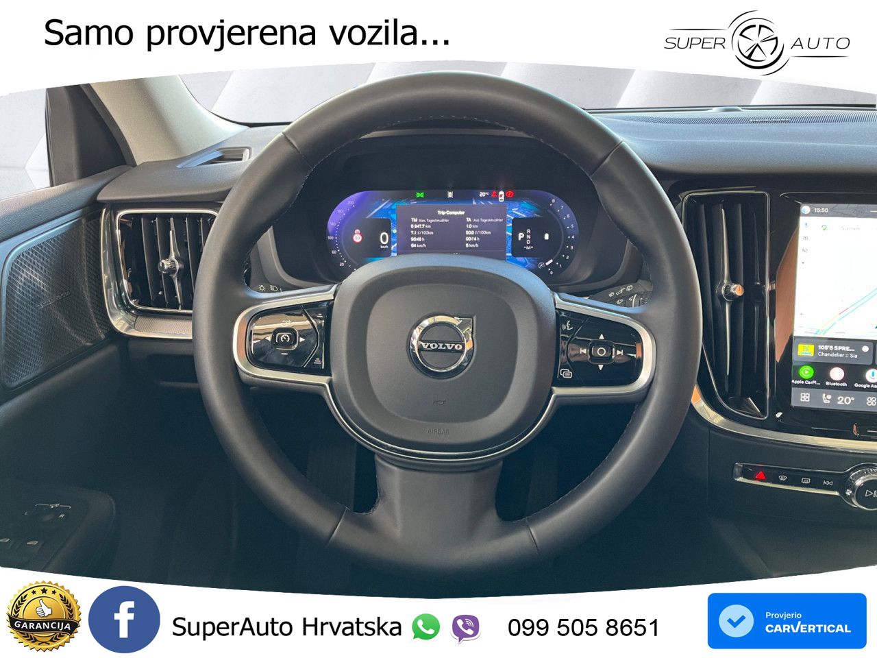 Volvo V60 2.0 B4 Benzin DCT ACC+GR SJED+360+PANO