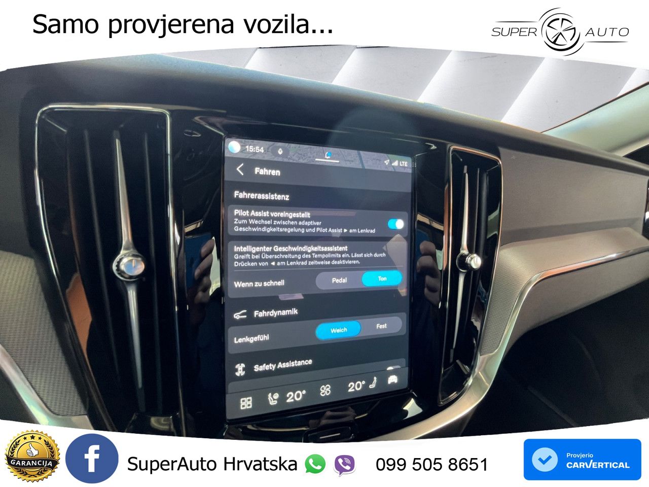Volvo V60 2.0 B4 Benzin DCT ACC+GR SJED+360+PANO