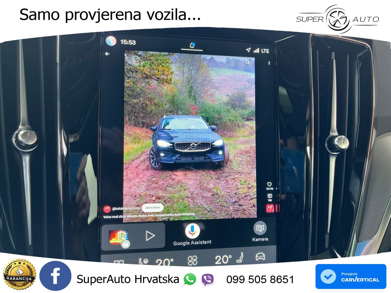 Volvo V60 2.0 B4 Benzin DCT ACC+GR SJED+360+PANO