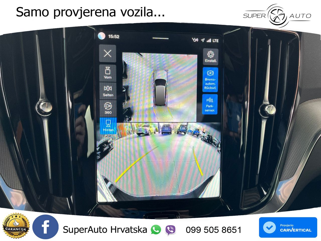 Volvo V60 2.0 B4 Benzin DCT ACC+GR SJED+360+PANO