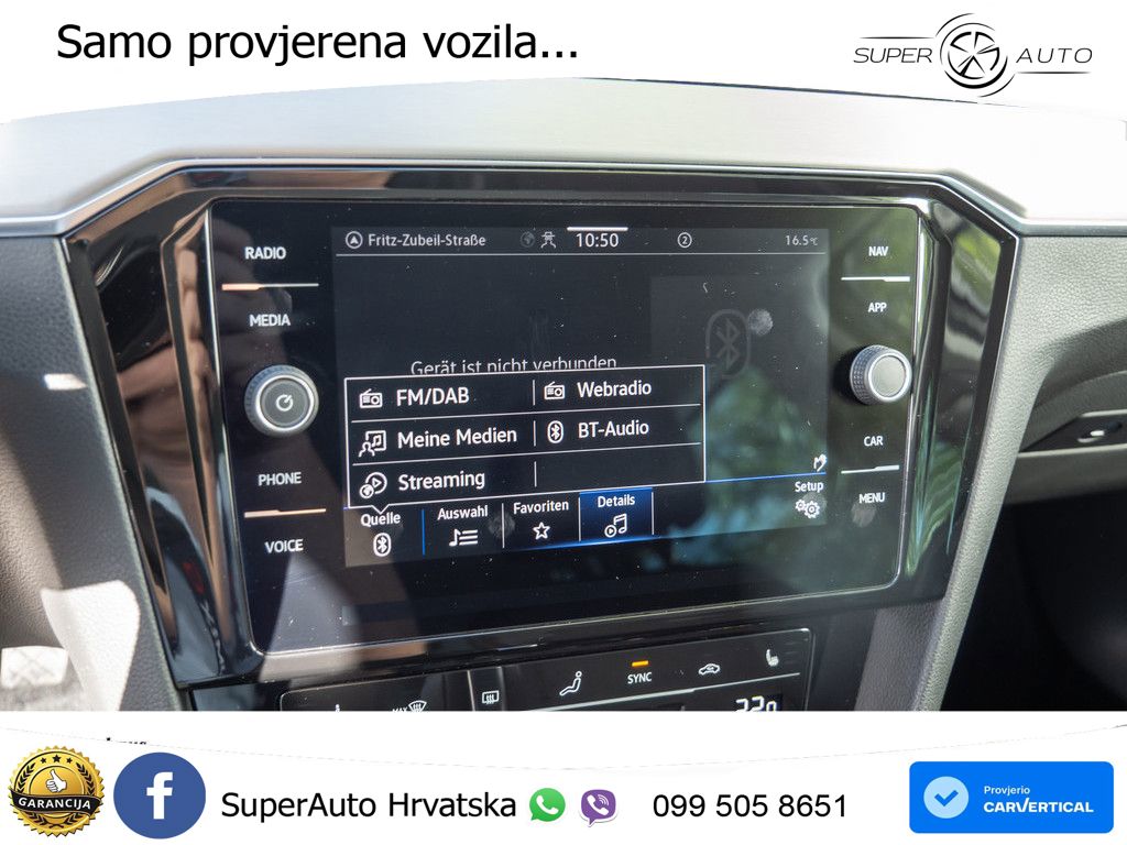 Volkswagen Passat Variant 2.0 TDI (150 KS) DSG MATRIX+GR SJED+KAM