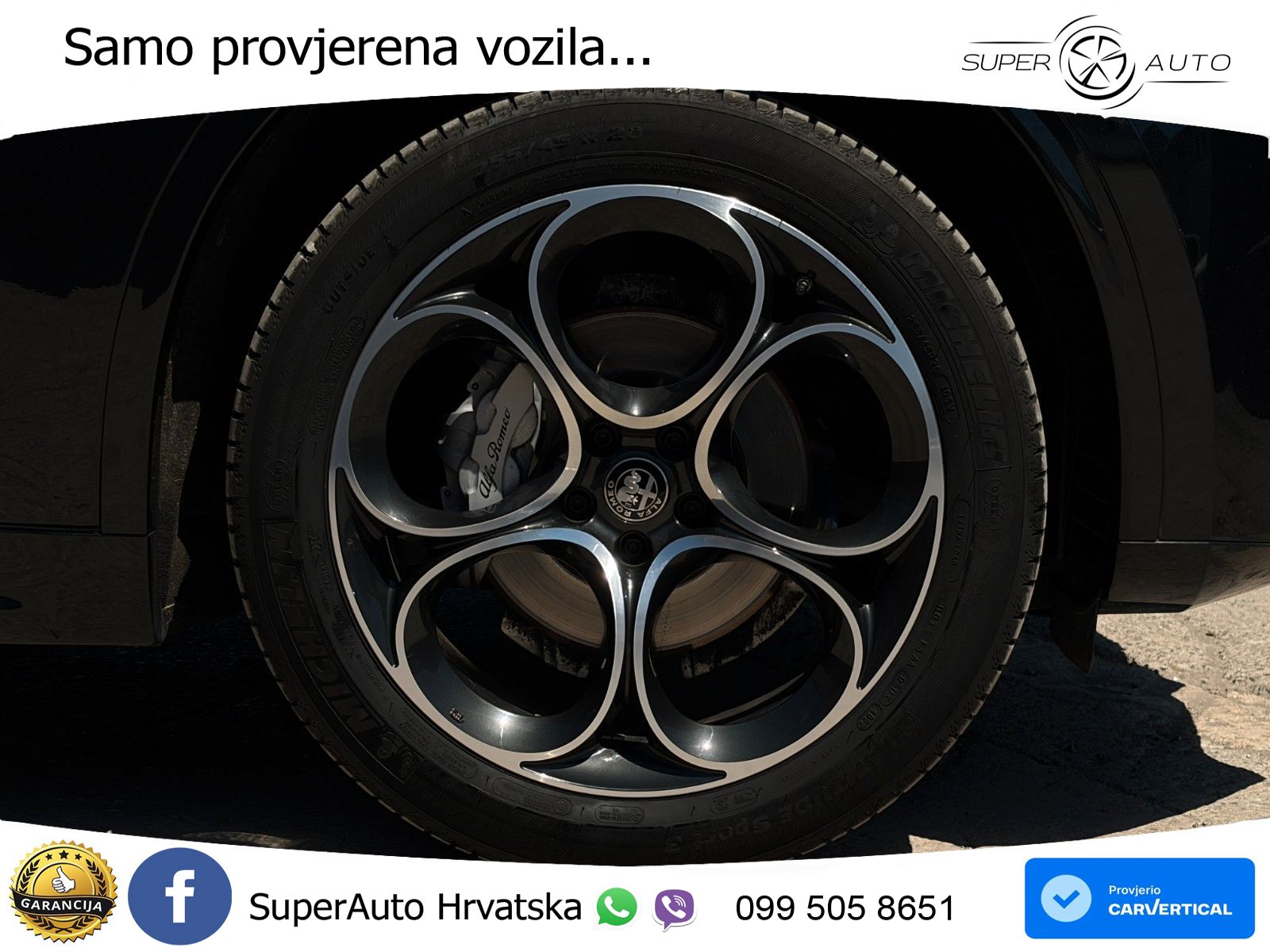 Alfa Romeo Stelvio 2.0 Turbo (280 KS) Q4 Automatic LED+GR SJED+ACC
