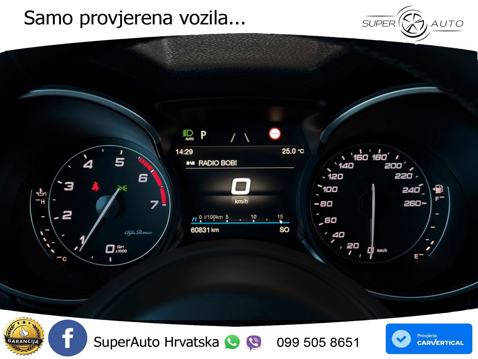 Alfa Romeo Stelvio 2.0 Turbo (280 KS) Q4 Automatic LED+GR SJED+ACC