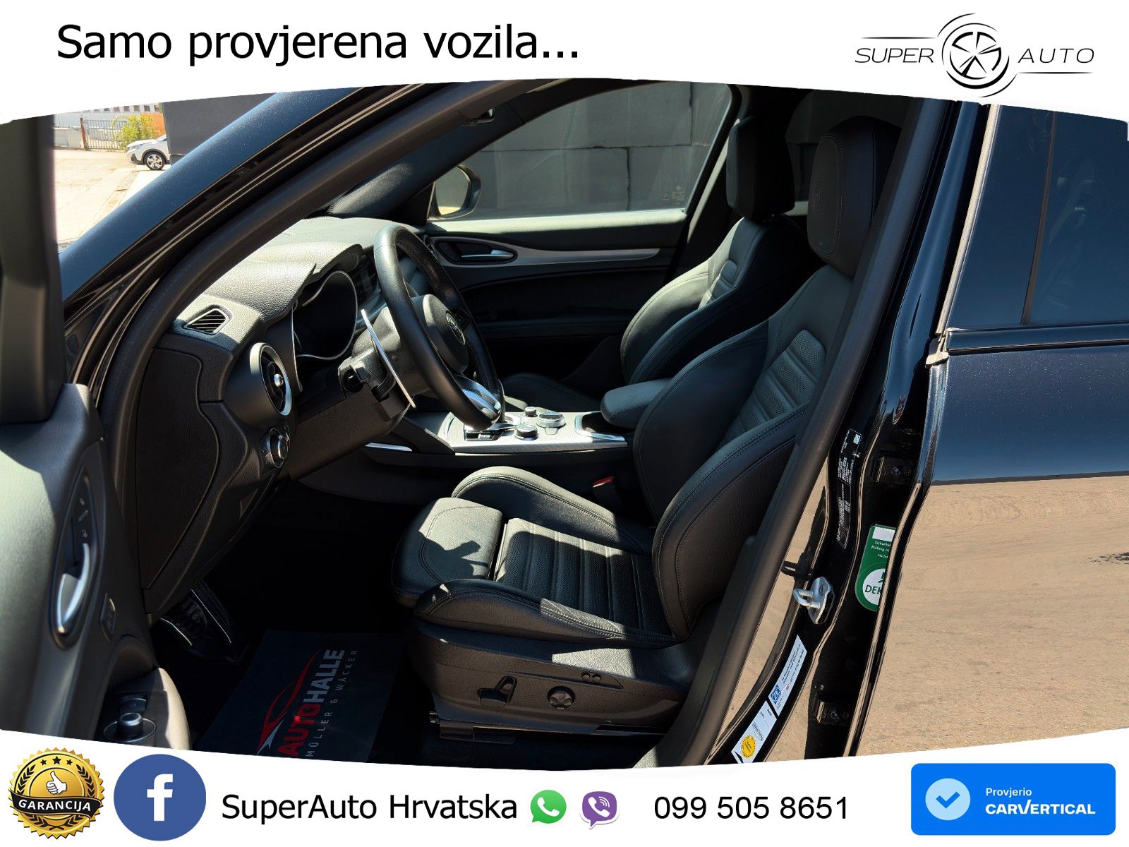Alfa Romeo Stelvio 2.0 Turbo (280 KS) Q4 Automatic LED+GR SJED+ACC