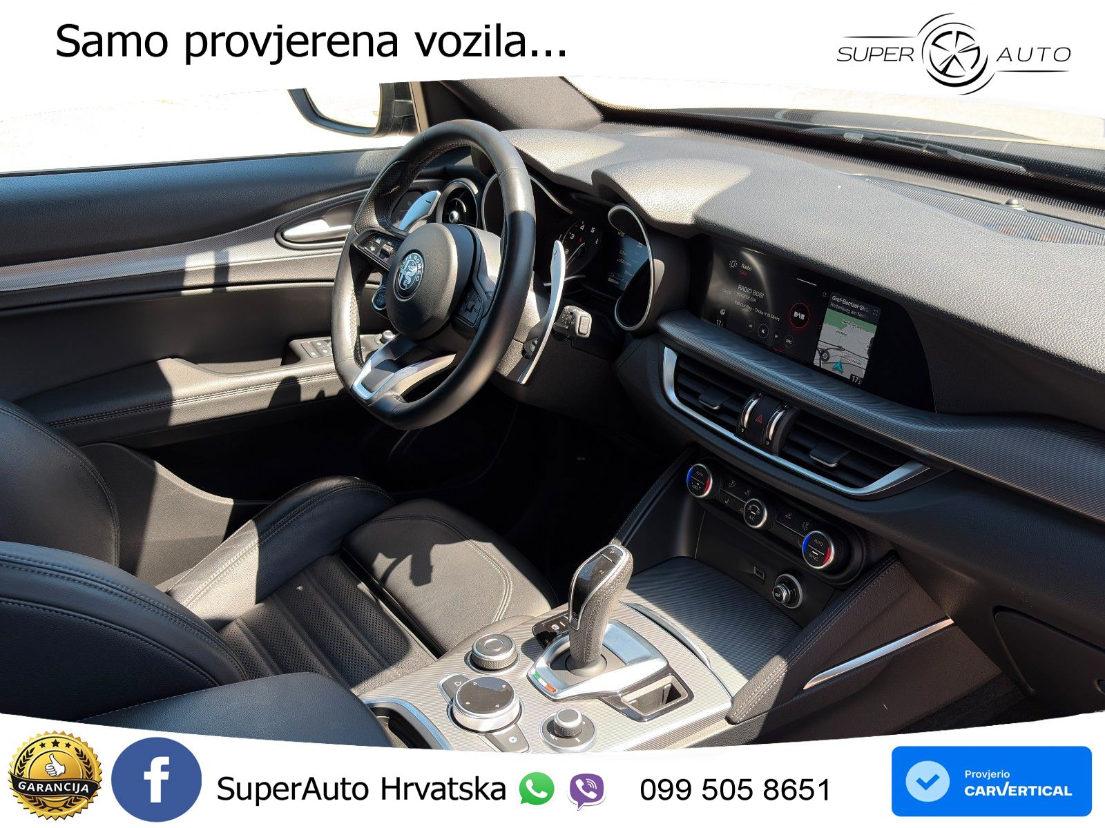 Alfa Romeo Stelvio 2.0 Turbo (280 KS) Q4 Automatic LED+GR SJED+ACC