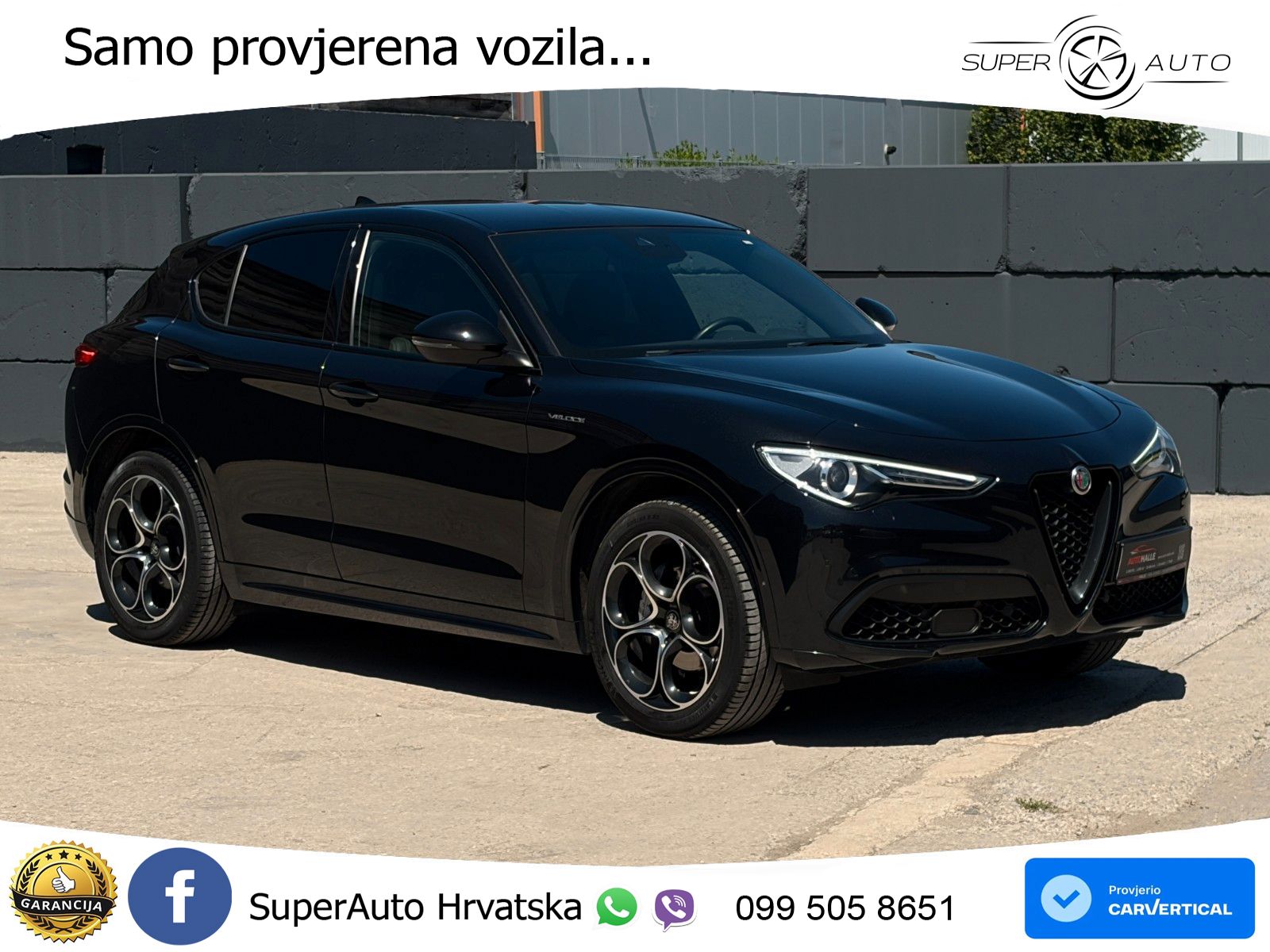 Alfa Romeo Stelvio 2.0 Turbo (280 KS) Q4 Automatic LED+GR SJED+ACC