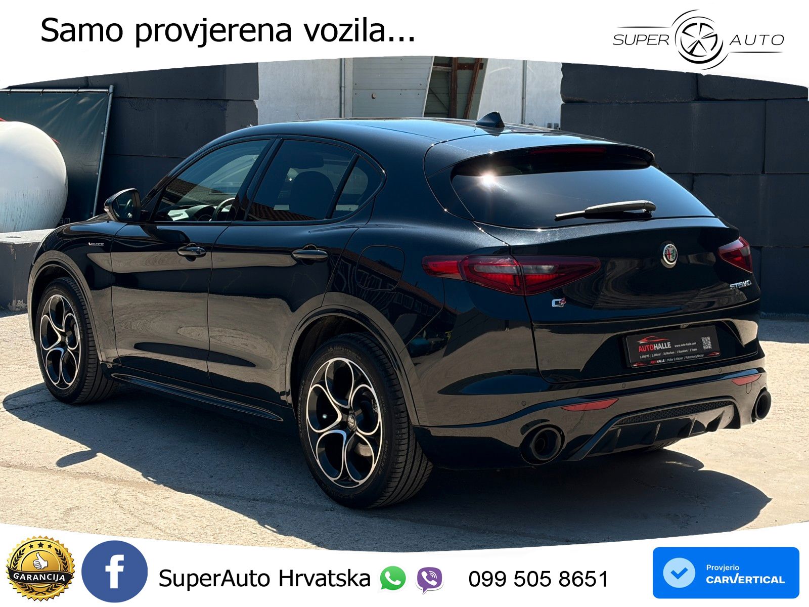 Alfa Romeo Stelvio 2.0 Turbo (280 KS) Q4 Automatic LED+GR SJED+ACC
