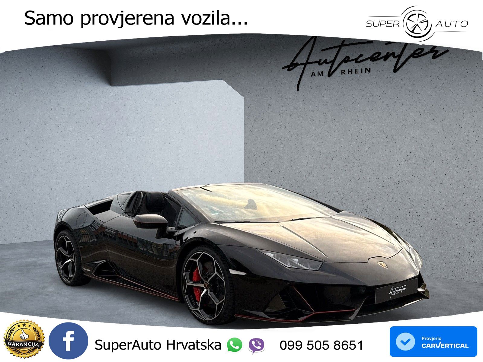 Lamborghini Huracan EVO Spyder 5.2 V10 (640 KS) AWD DCT