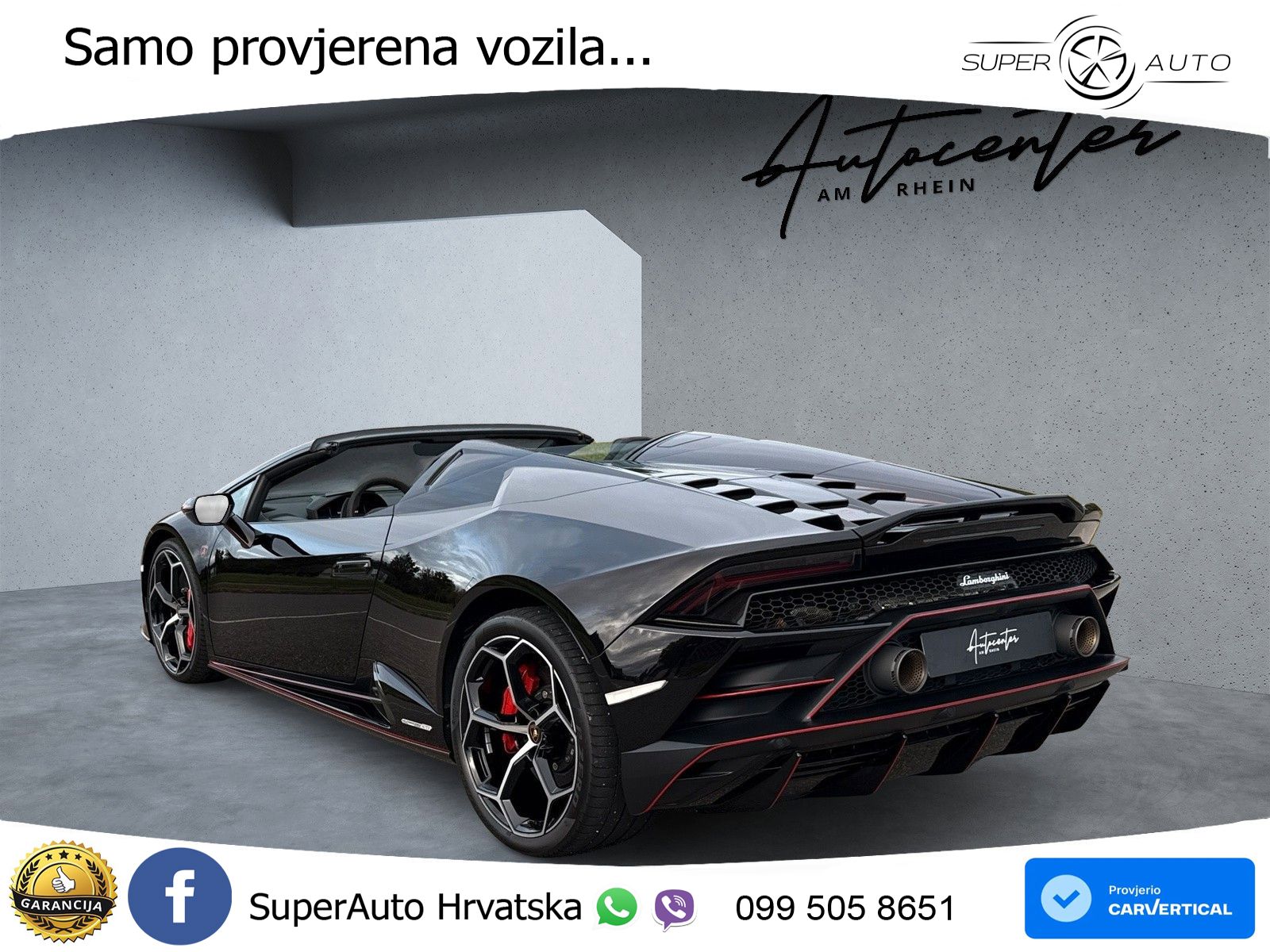 Lamborghini Huracan EVO Spyder 5.2 V10 (640 KS) AWD DCT