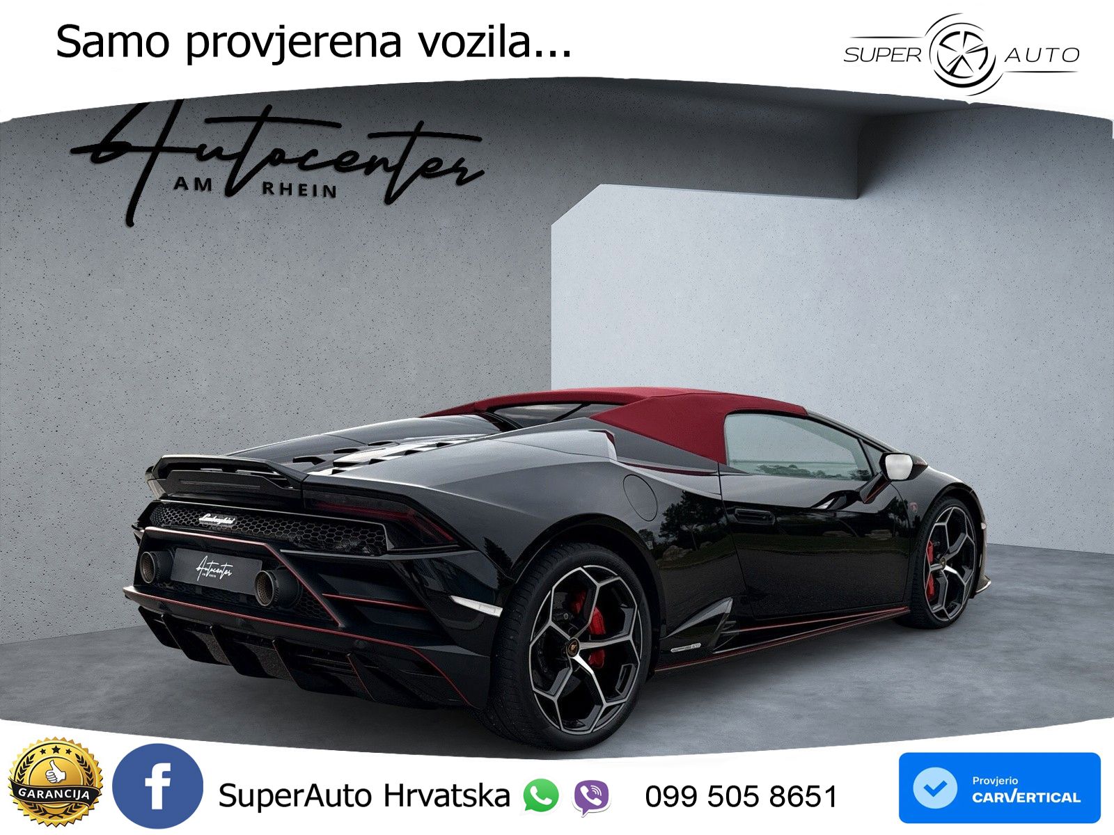 Lamborghini Huracan EVO Spyder 5.2 V10 (640 KS) AWD DCT