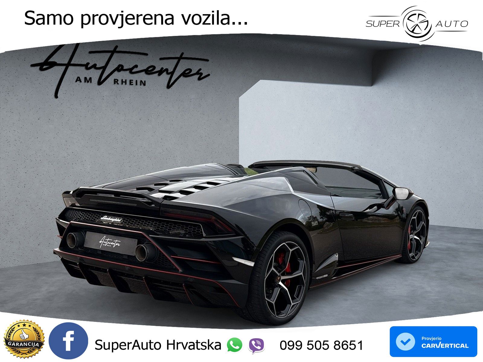 Lamborghini Huracan EVO Spyder 5.2 V10 (640 KS) AWD DCT