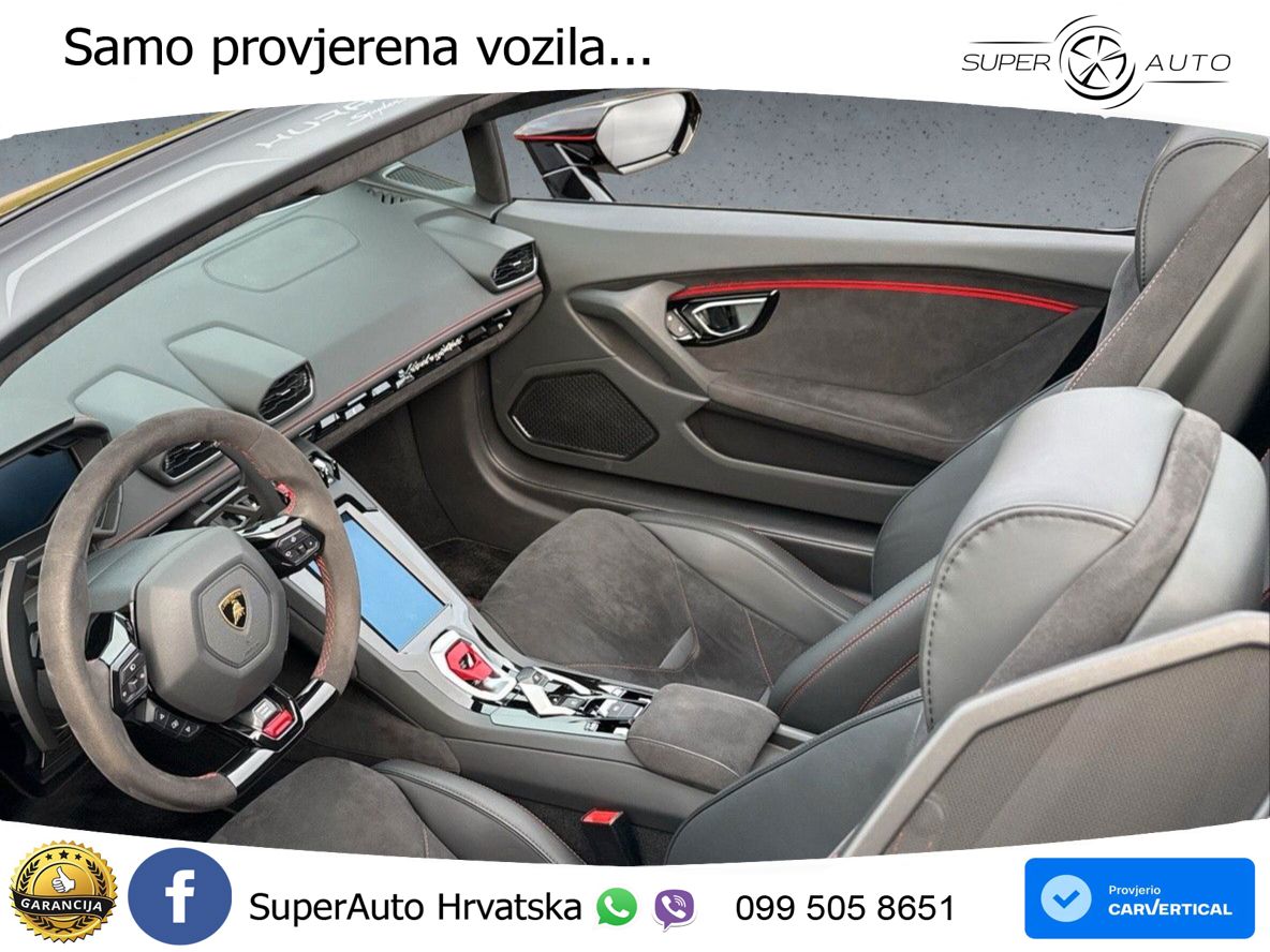 Lamborghini Huracan EVO Spyder 5.2 V10 (640 KS) AWD DCT