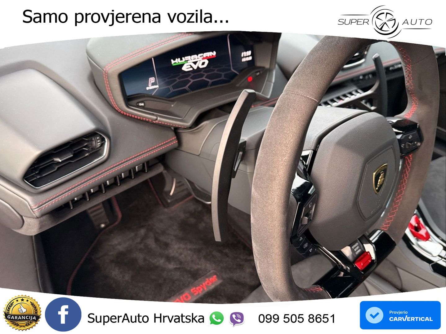 Lamborghini Huracan EVO Spyder 5.2 V10 (640 KS) AWD DCT