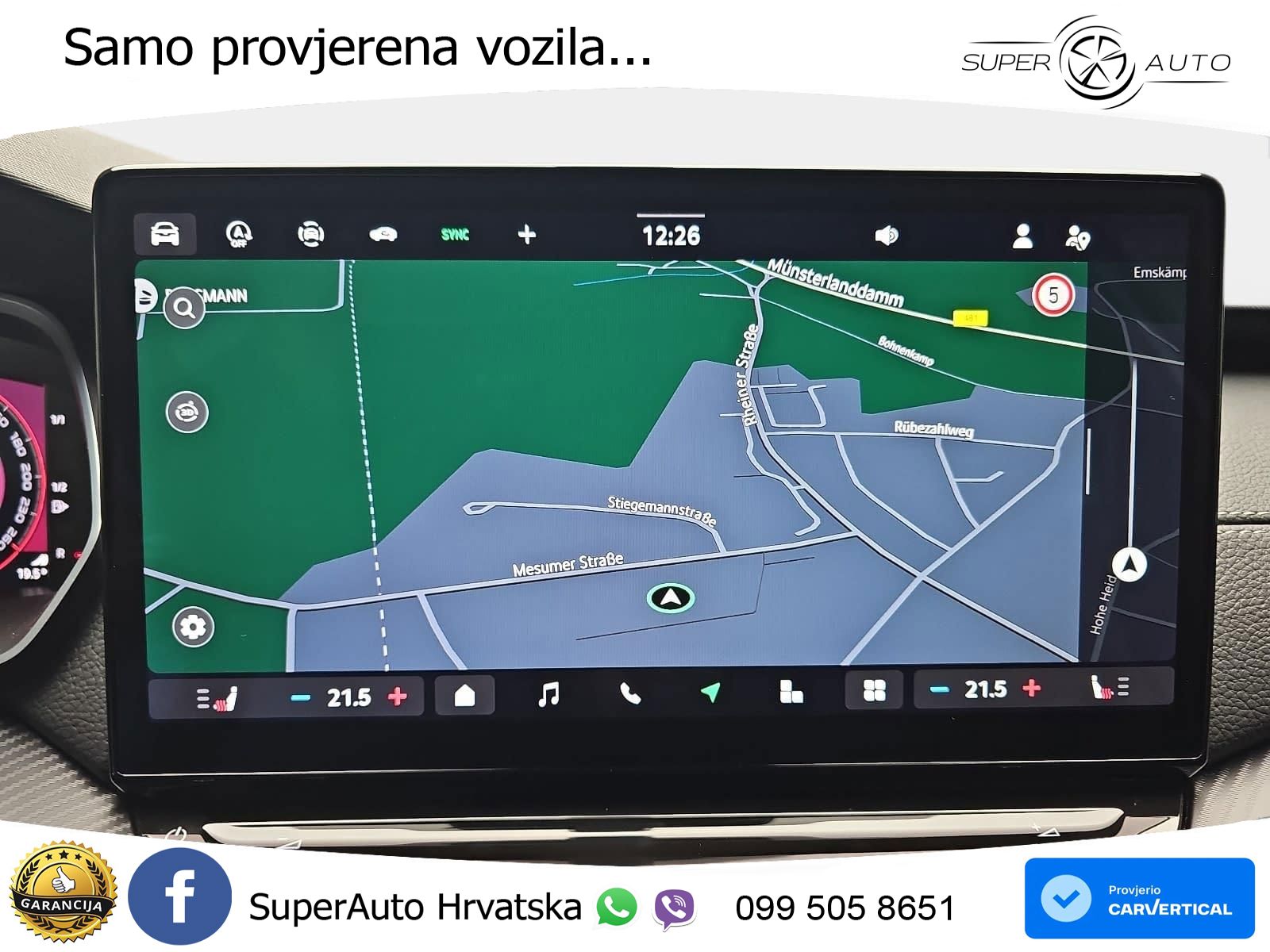 Škoda Octavia Combi 2.0 TDI (150 KS) DSG SportLine LED+GR SJED+ACC
