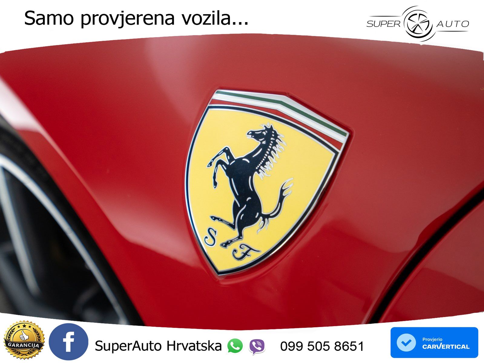 Ferrari 296 GTB 3.0 V6 (830 KS) F1 DCT LED+ACC