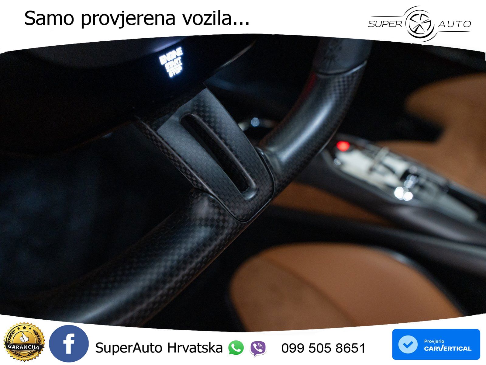 Ferrari 296 GTB 3.0 V6 (830 KS) F1 DCT LED+ACC