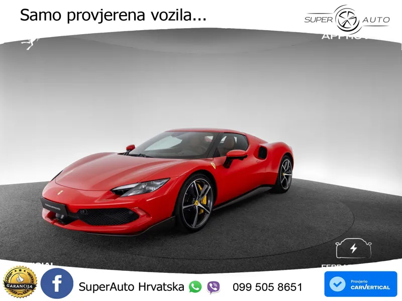 Ferrari 296 GTB 3.0 V6 (830 KS) F1 DCT LED+ACC