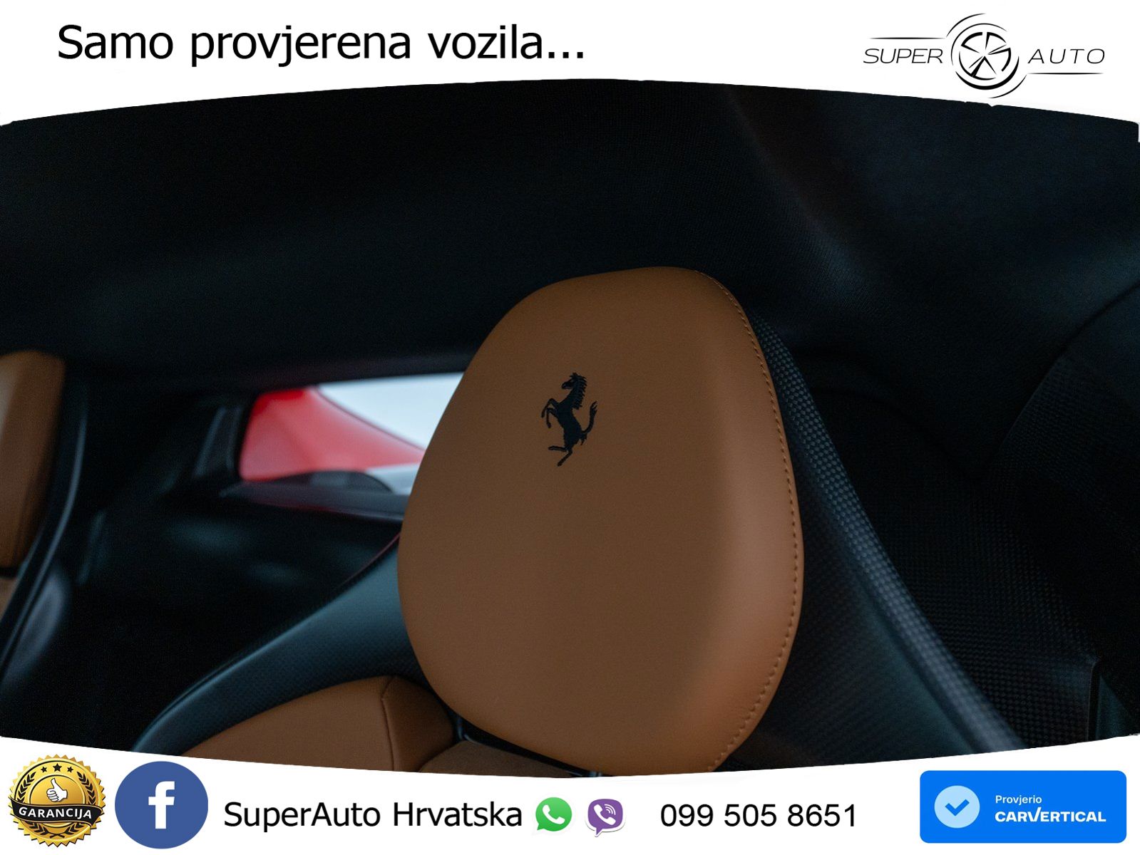 Ferrari 296 GTB 3.0 V6 (830 KS) F1 DCT LED+ACC