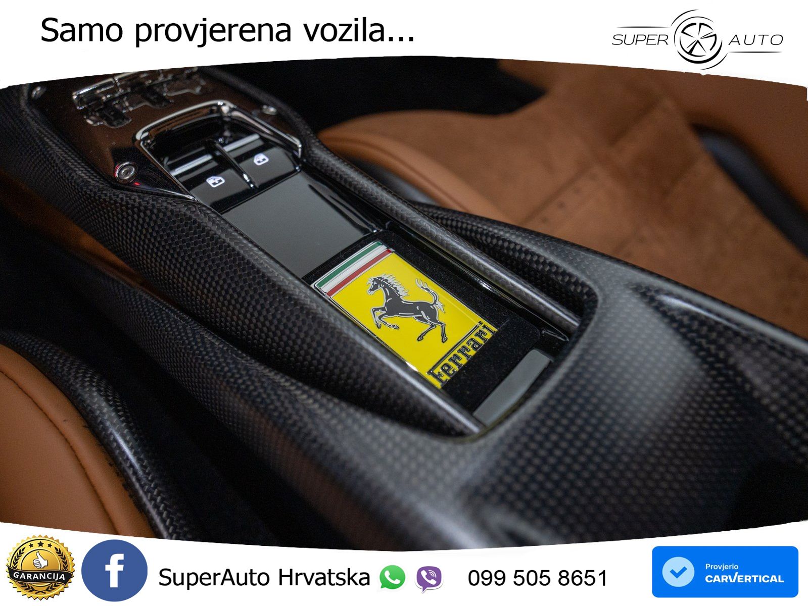 Ferrari 296 GTB 3.0 V6 (830 KS) F1 DCT LED+ACC