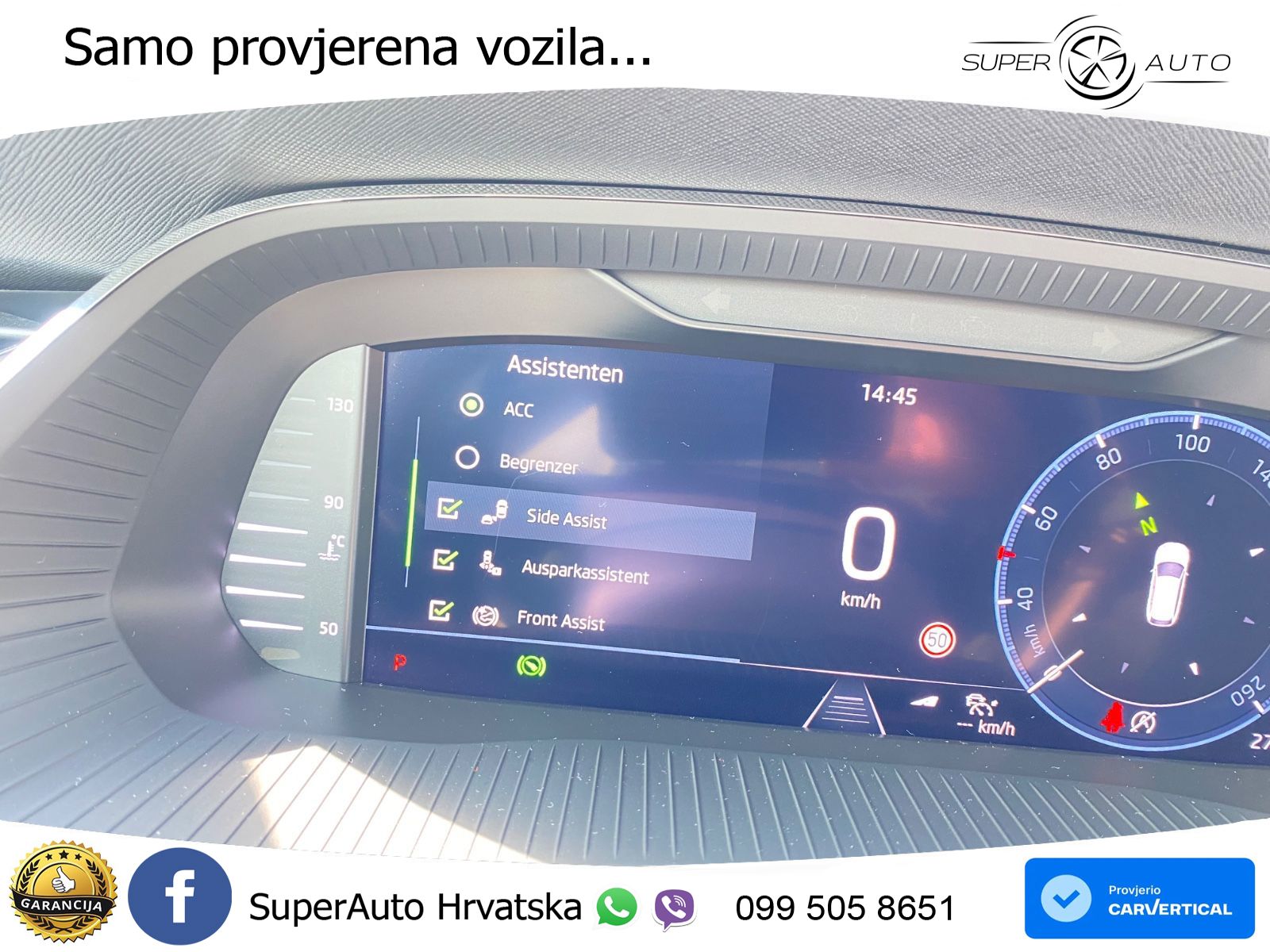 Škoda Octavia Combi 2.0 TDI (150 KS) DSG LED+GR SJED+ACC
