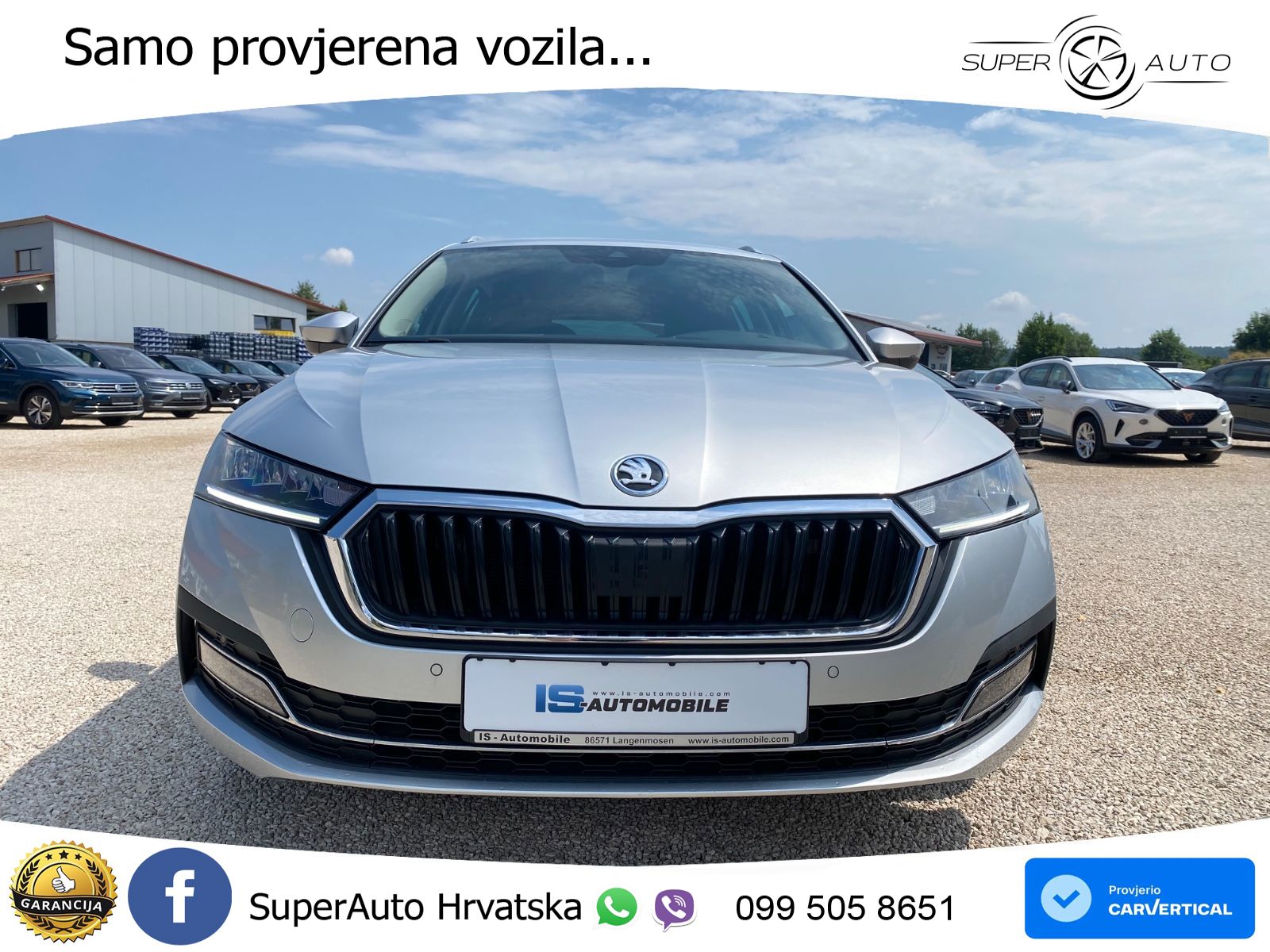 Škoda Octavia Combi 2.0 TDI (150 KS) DSG LED+GR SJED+ACC