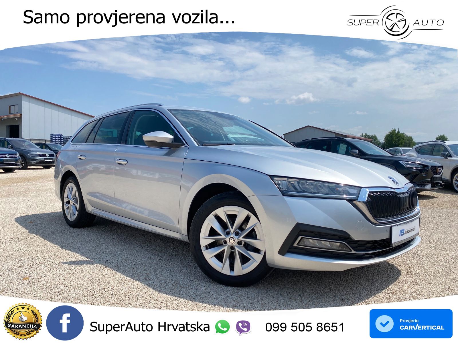 Škoda Octavia Combi 2.0 TDI (150 KS) DSG LED+GR SJED+ACC