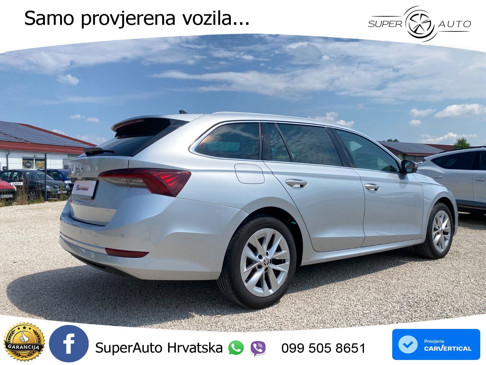 Škoda Octavia Combi 2.0 TDI (150 KS) DSG LED+GR SJED+ACC