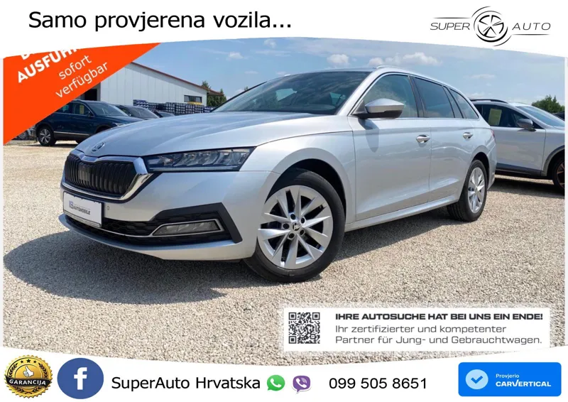 Škoda Octavia Combi 2.0 TDI (150 KS) DSG LED+GR SJED+ACC