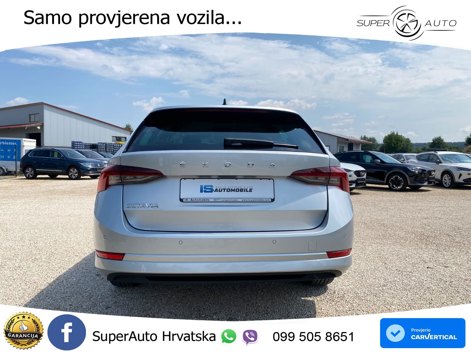 Škoda Octavia Combi 2.0 TDI (150 KS) DSG LED+GR SJED+ACC