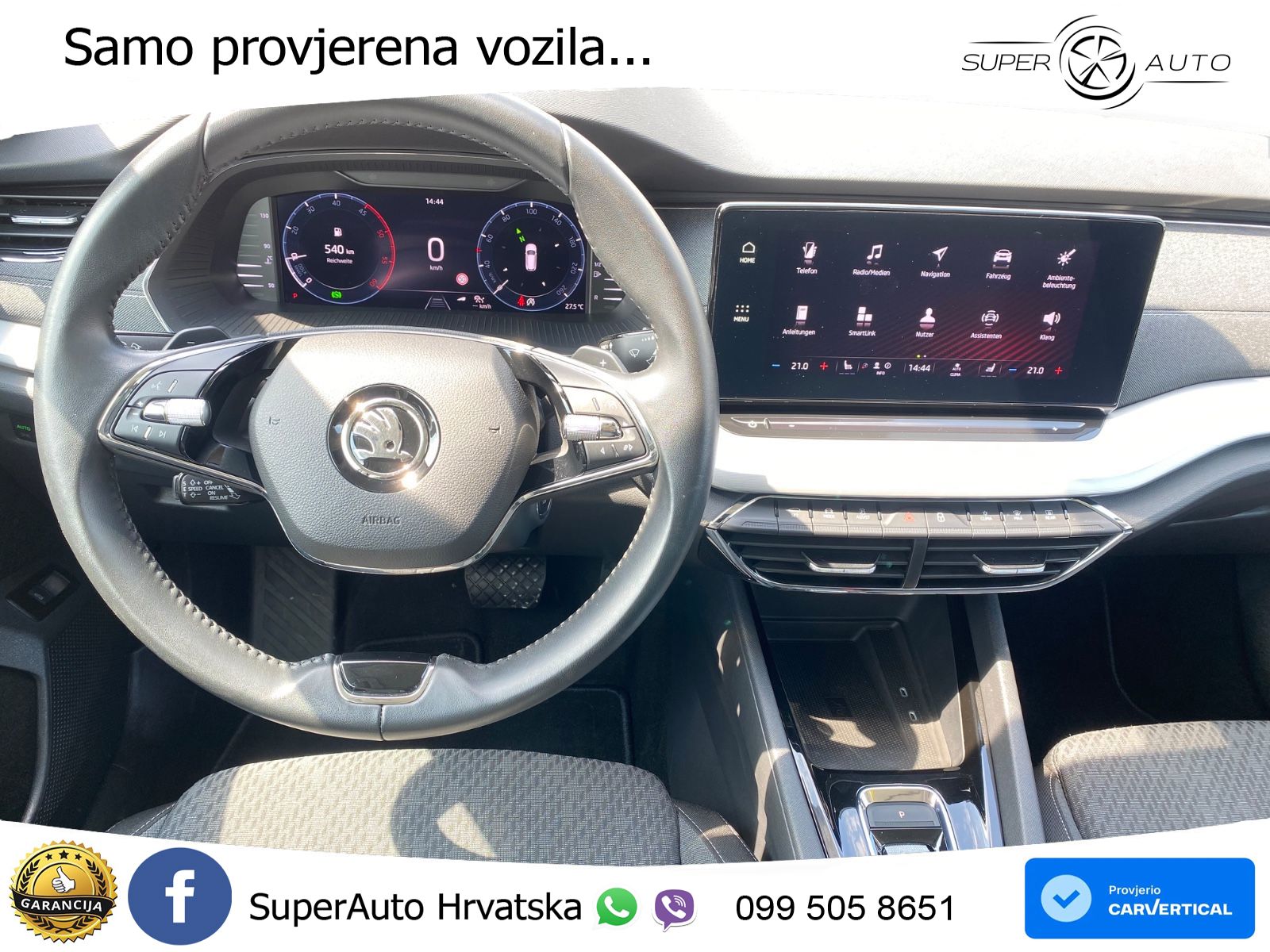 Škoda Octavia Combi 2.0 TDI (150 KS) DSG LED+GR SJED+ACC