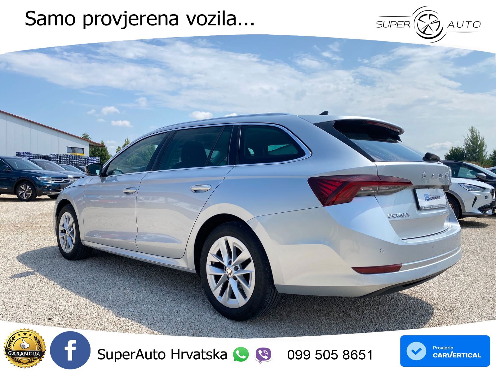 Škoda Octavia Combi 2.0 TDI (150 KS) DSG LED+GR SJED+ACC