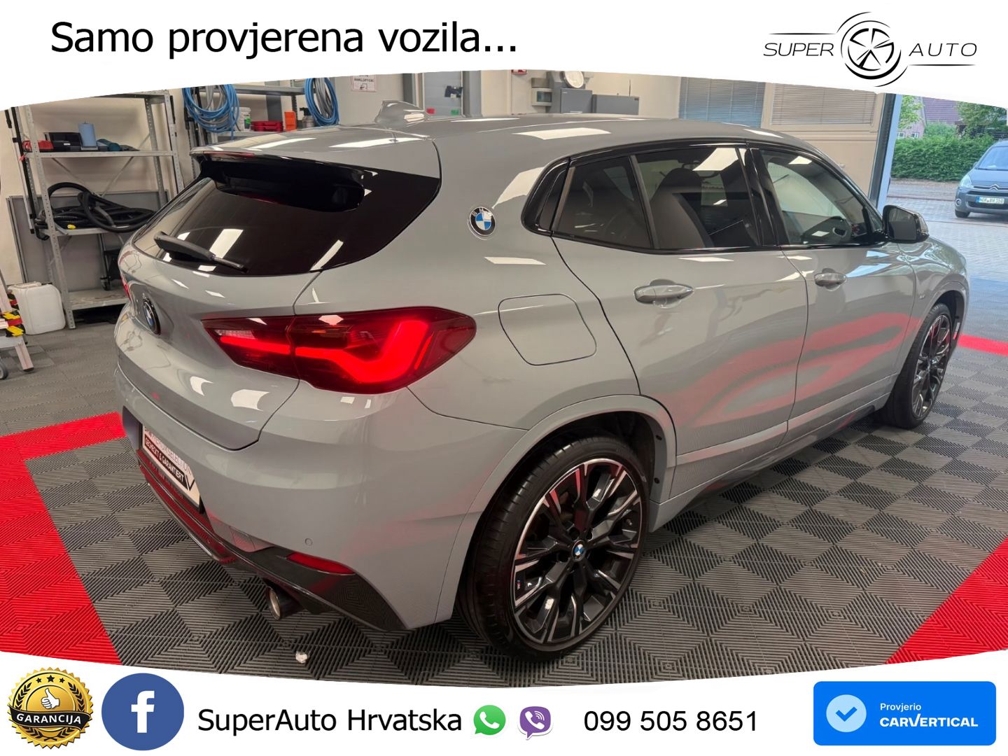BMW X2 sDrive18d Steptronic M Sport LED+GR SJED+ACC